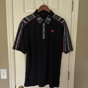 PXG Men's Black Polo Shirt